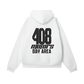 White 408 Motors Hoodie
